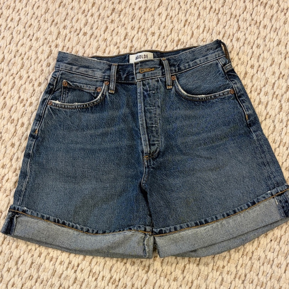 Agolde Dame Jean Shorts